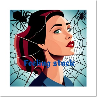 Feeling Stuck Posters and Art